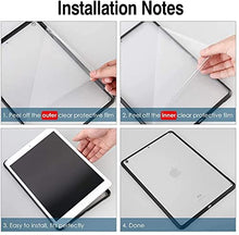 Load image into Gallery viewer, ProElite Flexible TPU Back case Cover for Apple iPad Pro 11 inch 2022/2021/2020 4th/3rd/2nd Gen,Soft Corners with Hard Transparent Back, Orange Blue