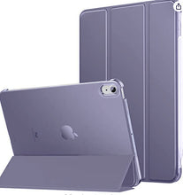 Load image into Gallery viewer, ProElite Smart Flip Case Cover for Apple iPad Air 5th/4th 10.9 inch , Translucent Back, Purple