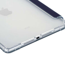 Load image into Gallery viewer, ProElite Smart Flip Case Cover for Apple iPad 10th Generation 10.9 inch 2022, Transparent Soft Back with Pencil Holder, Dark Blue