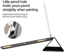 Load image into Gallery viewer, ProElite Smart PU Flip Case Cover for Apple ipad 7th/8th/9th Gen (2021) 10.2 inch with Pencil Holder, Black