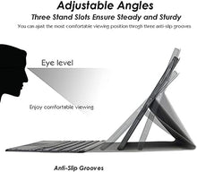 Load image into Gallery viewer, ProElite Detachable Wireless Bluetooth Touchpad Keyboard flip case Cover for Lenovo Tab M10 HD 2nd Gen TB-X306X / Smart Tab M10 HD 2nd Gen TB-X306F Tablet, Black