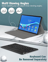 Load image into Gallery viewer, ProElite Detachable Wireless Bluetooth Touchpad Keyboard flip case Cover for Lenovo Tab M10 FHD Plus 10.3" X606V /TB-X606/TB-X606X Tablet, Dark Blue