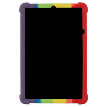 Load image into Gallery viewer, ProElite Soft Silicon Back case Cover with Stand for Xiaomi Mi Pad 5 11 Inch, Rainbow
