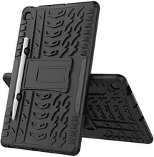 Load image into Gallery viewer, ProElite Shockproof Tough Heavy-Duty Armor Case with Pen Slot Cover for Samsung Galaxy Tab S6 Lite 10.4 Inch SM-P610/P615, Black