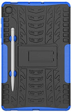 Load image into Gallery viewer, ProElite Shockproof Tough Heavy-Duty Armor Case with Pen Slot Cover for Samsung Galaxy Tab S6 Lite 10.4 Inch SM-P610/P615, Blue