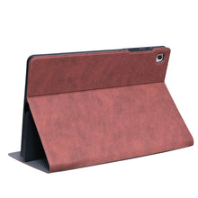 Load image into Gallery viewer, ProElite Deer Smart Flip case Cover for Samsung Galaxy Tab S6 Lite 10.4 Inch SM-P610/P615 with S Pen Holder , Wine Red