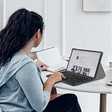 Load image into Gallery viewer, ProElite Detachable Wireless Bluetooth Touchpad Keyboard flip case Cover for Lenovo Tab M10 FHD Plus 10.3" X606V /TB-X606/TB-X606X Tablet (Black)