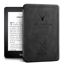 Load image into Gallery viewer, ProElite Deer Smart Flip case Cover for Amazon Kindle 6" 300 ppi 11th Gen/12th Gen 2022/2024, Black