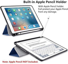 Load image into Gallery viewer, ProElite Smart PU Flip Case Cover for Apple iPad Mini 6 (8.3 inch 6th Gen) with Pencil Holder, Grey
