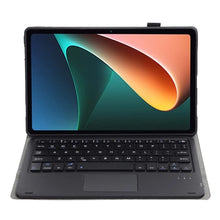 Load image into Gallery viewer, ProElite Detachable Wireless Bluetooth TouchPad Keyboard flip case Cover for Xiaomi Mi Pad 5 11", Black
