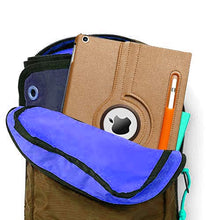 Load image into Gallery viewer, ProElite Smart Case for Apple ipad 7th/8th/9th Gen 2021 10.2 Inch, 360 Degree Rotating Stand Leather Protective Cover, Gold