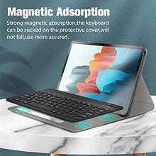 Load image into Gallery viewer, ProElite Detachable Wireless Bluetooth Keyboard flip case Cover for Xiaomi Mi Pad 5 11", Dark Blue