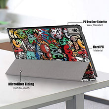 Load image into Gallery viewer, ProElite Smart Trifold Flip case Cover for Nokia Tab T21 10.4 inch Tablet, Hippy