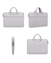 Load image into Gallery viewer, ProElite Oxford Fabric Laptop/MacBook Bag Sleeve Case Cover Pouch for 13-Inch, 13.3-Inch, Light Grey