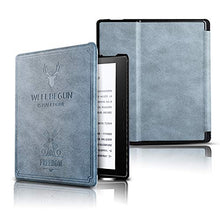Load image into Gallery viewer, ProElite Deer Flip case Cover for Amazon Kindle Oasis 9th Gen & 10th Gen,Light Blue