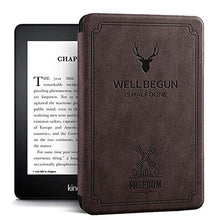 Load image into Gallery viewer, ProElite Deer Smart Flip case Cover for All New Amazon Kindle Paperwhite 10th Generation (Deer Coffee)