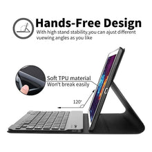 Load image into Gallery viewer, ProElite Detachable Wireless Bluetooth Keyboard flip case Cover for Xiaomi Mi Pad 5 11", Black