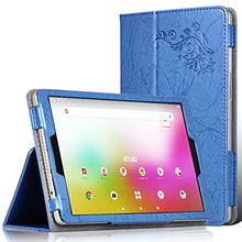 Load image into Gallery viewer, ProElite Handstrap Flip case Cover for Motorola Tab G20 8 inch, Dark Blue