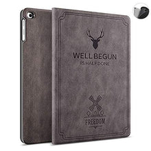 Load image into Gallery viewer, ProElite Deer Flip case Cover for Lenovo Tab K10 FHD 10.3" Tablet TB-X6C6F/TB-X6C6X/TB-X6C6NBF, Coffee