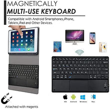 Load image into Gallery viewer, ProElite Wireless Bluetooth Touchpad Keyboard flip case Cover for Apple ipad 7th/8th/9th Gen (2021) 10.2 inch/ Air 3 10.5"/Pro 10.5" Dark Blue