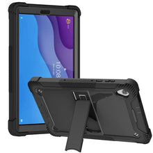 Load image into Gallery viewer, ProElite Rugged Shockproof Heavy Duty Back Case Cover for Lenovo Tab M10 HD 2nd Gen TB-X306X / Smart Tab M10 HD 2nd Gen TB-X306F, Black