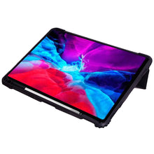 Load image into Gallery viewer, ProElite Rugged Shockproof Armor Smart flip case Cover for Apple iPad Pro 11 inch 4th/3rd Gen 2022/2021 with Pencil Holder, Dark Blue