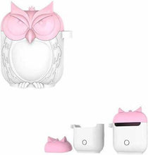 Load image into Gallery viewer, ProElite Flip Cover for Apple AirPods 2 & 1 - Silicone Airpod Accessories with Keychain (Pink, White, Sound Amplifying Case, Silicon)