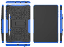 Load image into Gallery viewer, ProElite Shockproof Tough Heavy-Duty Armor Case with Pen Slot Cover for Samsung Galaxy Tab S6 Lite 10.4 Inch SM-P610/P615, Blue