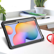 Load image into Gallery viewer, ProElite Rugged Shockproof Heavy Duty Back Case Cover for Samsung Galaxy Tab S6 Lite 10.4 Inch SM-P610/P615, Black