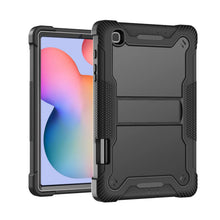 Load image into Gallery viewer, ProElite Rugged Shockproof Heavy Duty Back Case Cover for Samsung Galaxy Tab S6 Lite 10.4 Inch SM-P610/P615, Black