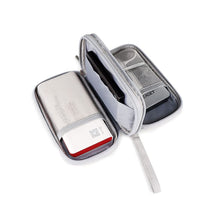 Load image into Gallery viewer, ProElite Nylon 2 Layers Power Bank case Hard Drive Case for 2.5-inch Western Digital, Seagate, Toshiba, Electronic Organizer Case for Gadget Hard Disk, Earphone, Waterproof, Black