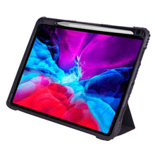 Load image into Gallery viewer, ProElite Rugged Shockproof Armor Smart flip case Cover for Apple iPad Pro 11 inch 4th/3rd Gen 2022/2021 with Pencil Holder, Dark Blue