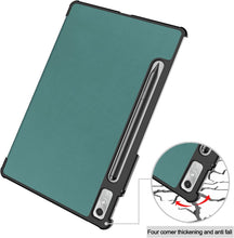Load image into Gallery viewer, ProElite Smart Flip Case Cover for Lenovo Tab P11 Pro 2nd Gen 11.2 inch Dark Green