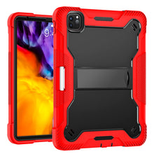 Load image into Gallery viewer, ProElite Rugged Shockproof Heavy Duty Back Case Cover for Apple iPad Pro 11" 2021/2020/2018 & iPad Air 5th/4th Gen 10.9" (with Pencil Holder), Red