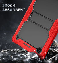 Load image into Gallery viewer, ProElite Rugged Shockproof Heavy Duty Back Case Cover for Samsung Galaxy Tab A8 10.5" (SM-X200/ SM-X205/ SM-X207) 2021, Red