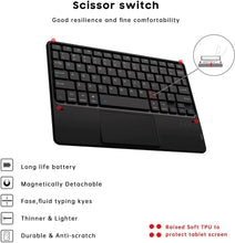 Load image into Gallery viewer, ProElite Detachable Wireless Bluetooth Touchpad Keyboard flip case Cover for Apple iPad 10th Gen 10.9 inch. with Pencil Holder, Dark Blue