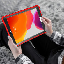 Load image into Gallery viewer, ProElite Rugged Shockproof Heavy Duty Back Case Cover for Apple iPad 10.2" 9th Gen (2021) / 8th Gen / 7th Gen, Red