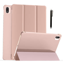 Load image into Gallery viewer, ProElite Smart Flip Case Cover for Xiaomi Mi Pad 5 11", Translucent Back with Stylus Pen, Rose Gold