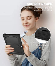 Load image into Gallery viewer, ProElite Rugged Shockproof Heavy Duty Back Case Cover for Lenovo Tab M10 FHD Plus 10.3" X606V /TB-X606/TB-X606X, Black