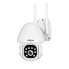 Load image into Gallery viewer, Srihome SH039b Pan/Tilt Wireless WiFi 3MP Full HD 1296p Waterproof Security Camera CCTV with Audible Alarm