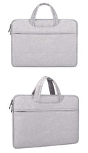 Load image into Gallery viewer, ProElite Oxford Fabric Laptop/MacBook Bag Sleeve Case Cover Pouch for 13-Inch, 13.3-Inch, Light Grey