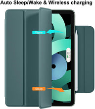 Load image into Gallery viewer, ProElite Case Cover for iPad Air 11 Inch M4/M3/M2 2026/2025/2024, iPad Air 5th Generation 2022/iPad Air 4th Gen Case 2020 10.9 Inch, Smart Magnetic Case Cover for Apple iPad Air, Dark Green