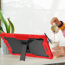 Load image into Gallery viewer, ProElite Rugged Shockproof Heavy Duty Back Case Cover for Samsung Galaxy Tab S8 Ultra 14.6 inch (SM-X900/ X906), with S Pen Holder, Red