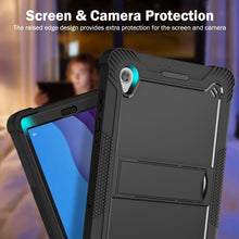 Load image into Gallery viewer, ProElite Rugged Shockproof Heavy Duty Back Case Cover for Lenovo Tab M10 HD 2nd Gen TB-X306X / Smart Tab M10 HD 2nd Gen TB-X306F, Black