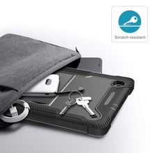 Load image into Gallery viewer, ProElite Rugged Shockproof Heavy Duty Back Case Cover for Samsung Galaxy Tab S6 Lite 10.4 Inch SM-P610/P615, Black