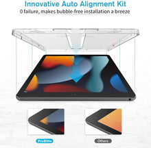 Load image into Gallery viewer, ProElite Tempered Glass Screen Protector for Apple iPad 10.2" 9th/8th/7th Generation 2021 with Auto Alignment Kit