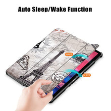 Load image into Gallery viewer, ProElite Sleek Smart Flip Case Cover for Lenovo Tab M10 FHD 3rd Gen 10.1 inch, Eiffel