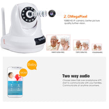 Load image into Gallery viewer, Sricam SP018 2.0 MP Wireless Full HD 1080P IP WiFi CCTV Indoor Security Camera (White)