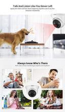 Load image into Gallery viewer, Srihome SH030b Dome POE 3MP Ultra HD 1296p IP Security Camera CCTV with 2 Way Audio