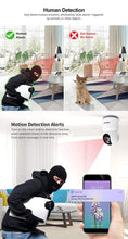 Load image into Gallery viewer, Srihome SH038 4MP Dual Band 5ghz/2.4ghz Wireless WiFi Ultra HD 1440p Security Camera CCTV